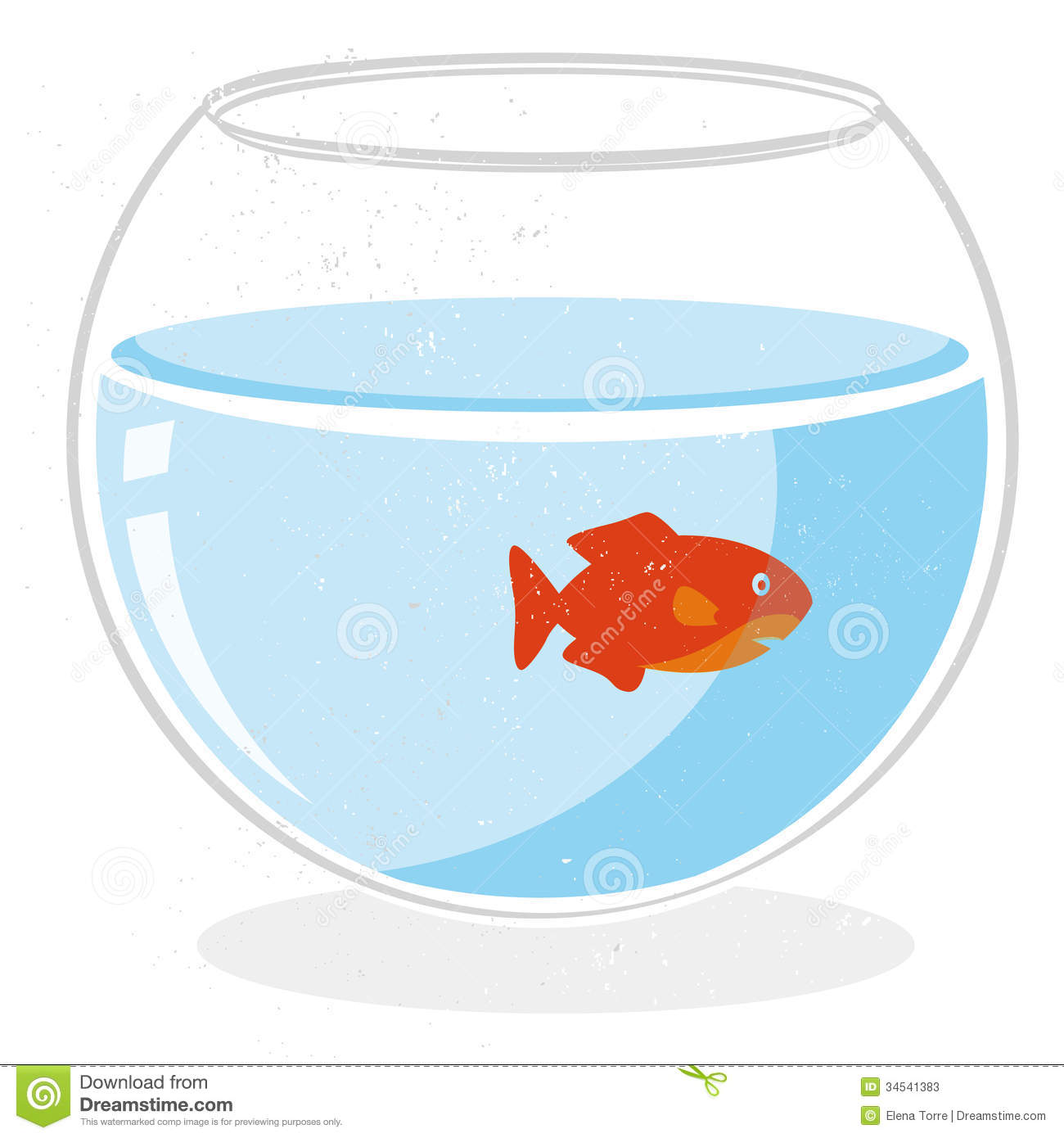 Detail Goldfish In Bowl Clipart Nomer 22