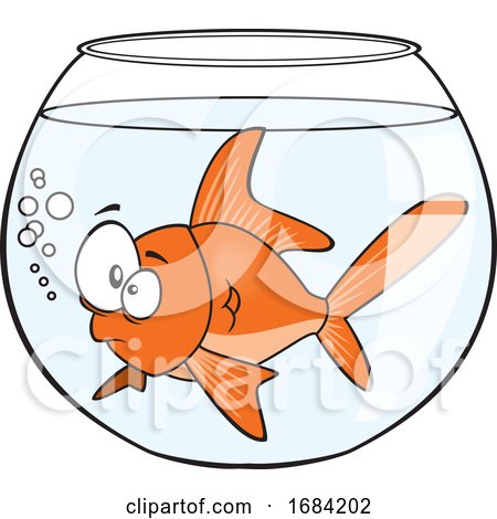 Detail Goldfish In Bowl Clipart Nomer 36