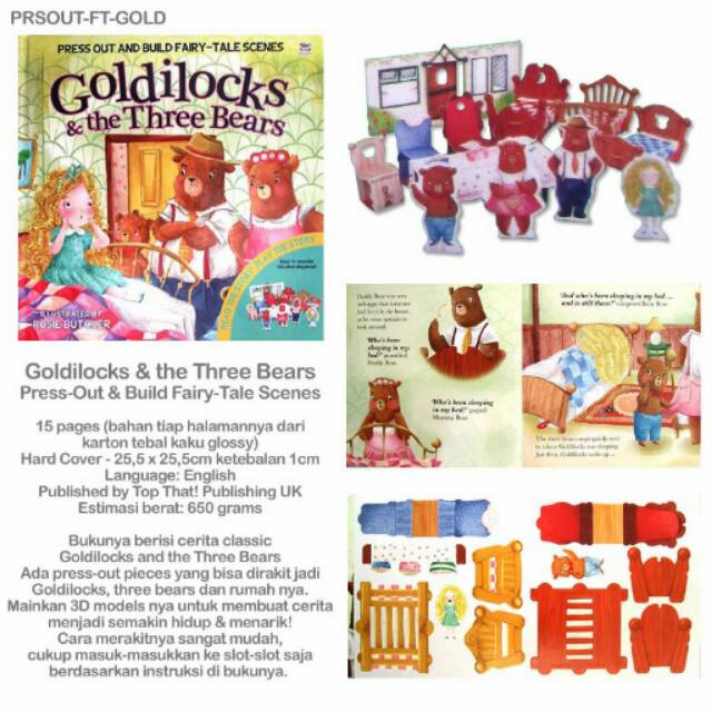 Detail Goldilocks And The Three Bears Dan Terjemahannya Nomer 25