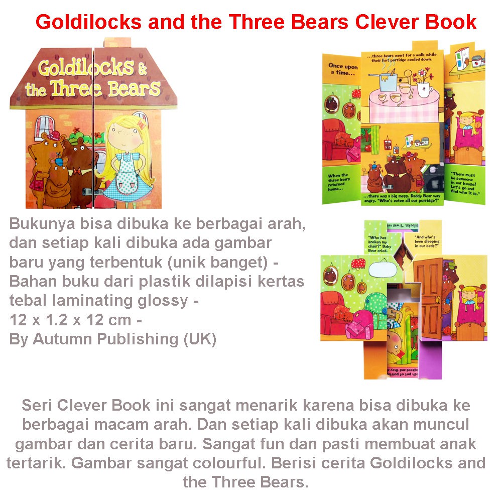 Detail Goldilocks And The Three Bears Dan Terjemahannya Nomer 27