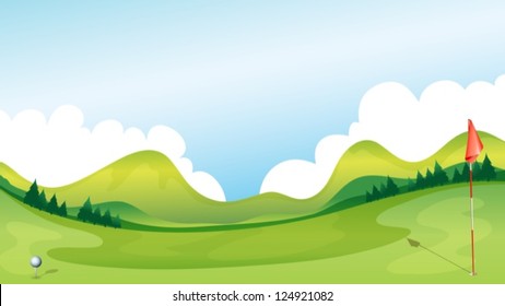 Detail Golf Background Clipart Nomer 11