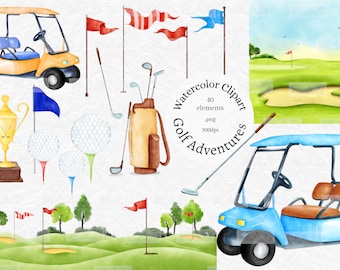 Detail Golf Background Clipart Nomer 35