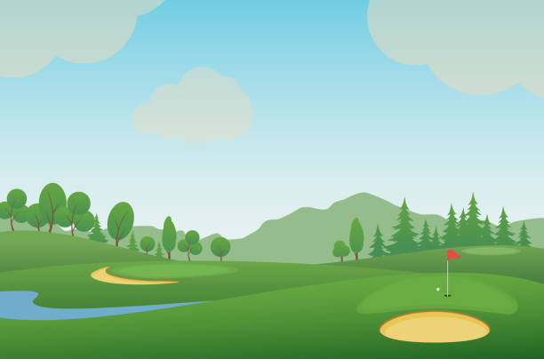 Detail Golf Background Clipart Nomer 6