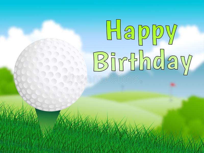 Golf Birthday Clipart - 44+ Koleksi Gambar