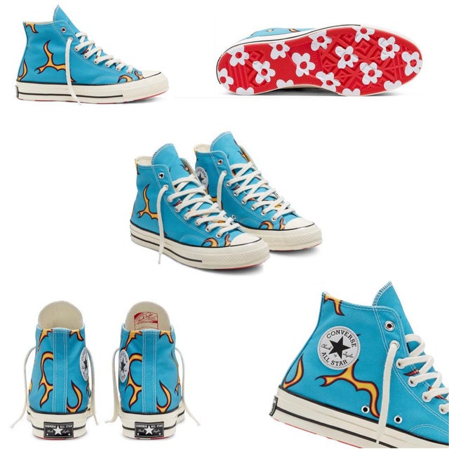 golf converse flames