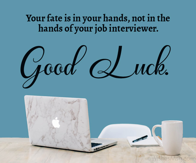 Detail Good Luck Career Quotes Nomer 21