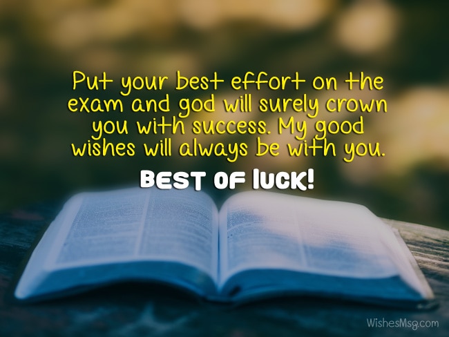 Detail Good Luck Quotes For Exams Nomer 8