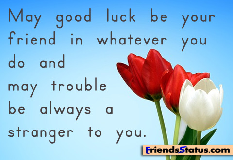 Detail Good Luck Quotes For Friends Nomer 8