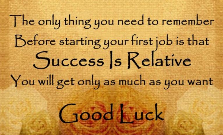 Detail Good Luck Quotes For New Job Nomer 54