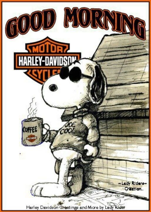 Detail Good Morning Coffee Snoopy Nomer 40