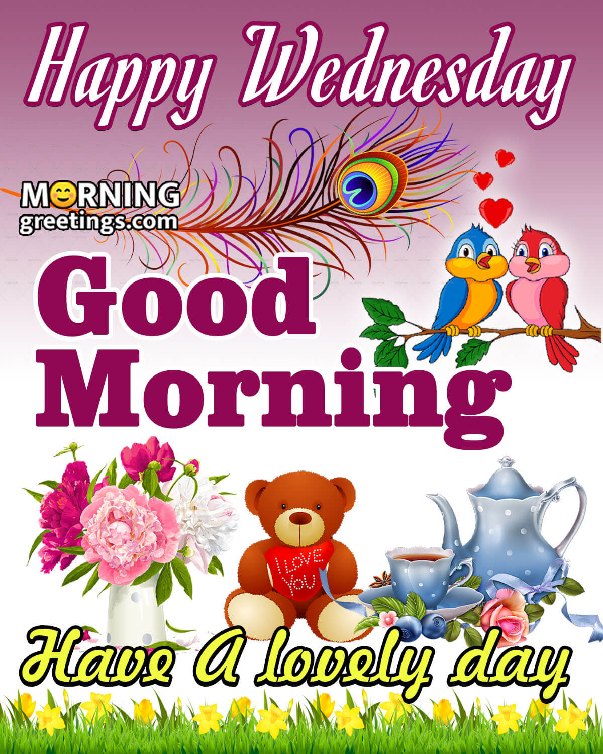 Good Morning Happy Wednesday Gif