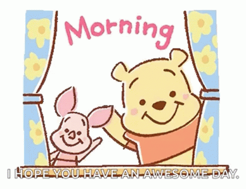 Detail Good Morning Pooh Images Nomer 24