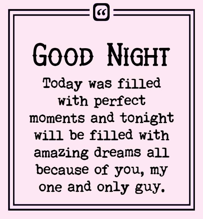 Detail Good Night Quotes For Him Nomer 47