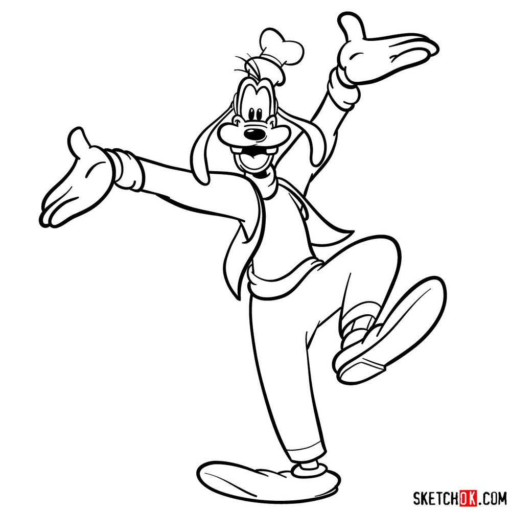 Detail Goofy Cartoon Drawings Nomer 41