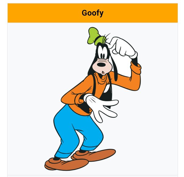 Detail Goofy Disney Character Nomer 51
