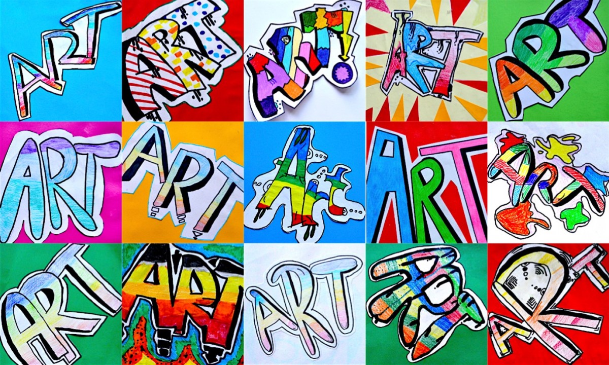 Detail Word Art Graffiti 3d Nomer 32