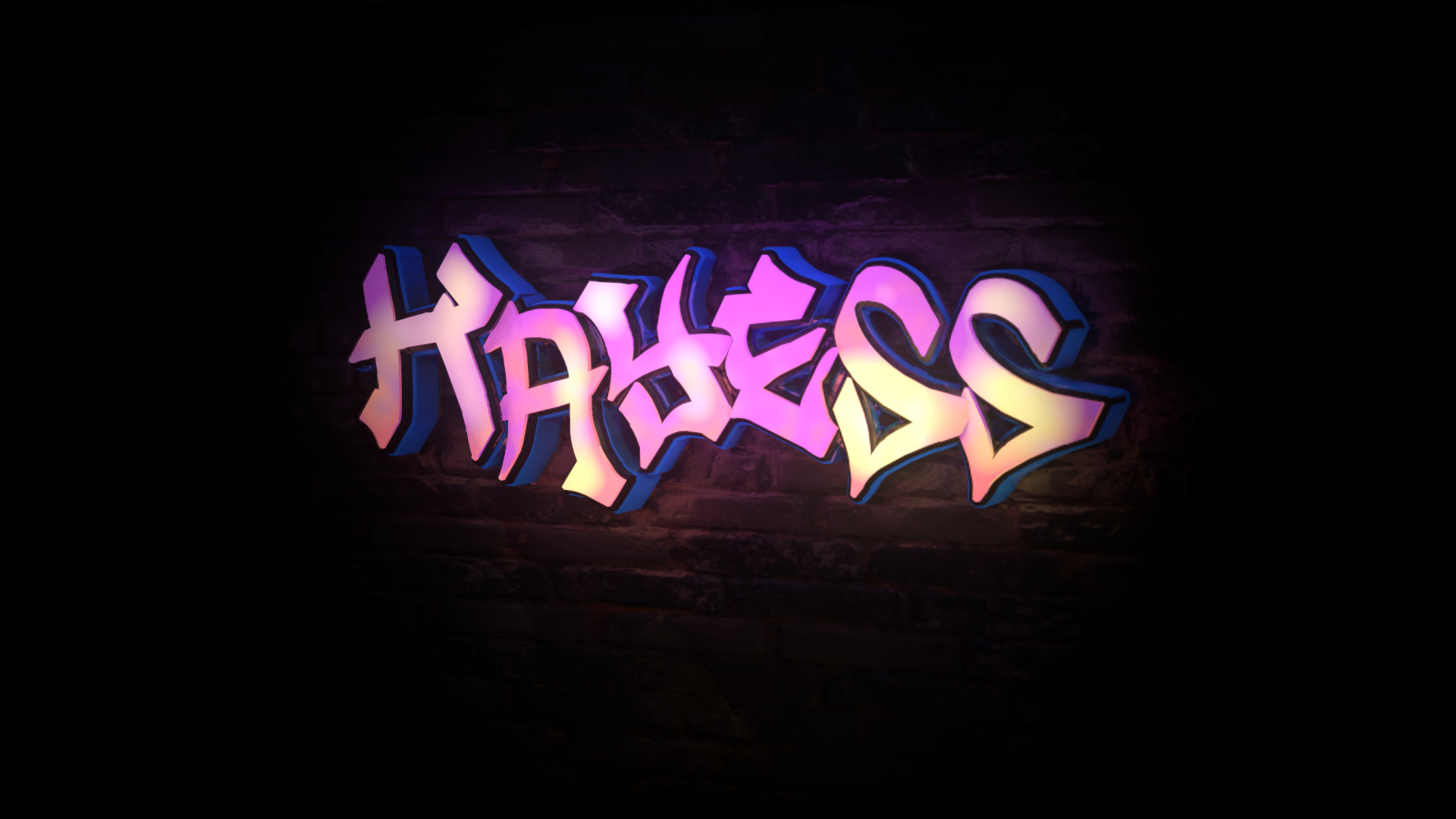 Detail Word Art Graffiti 3d Nomer 39