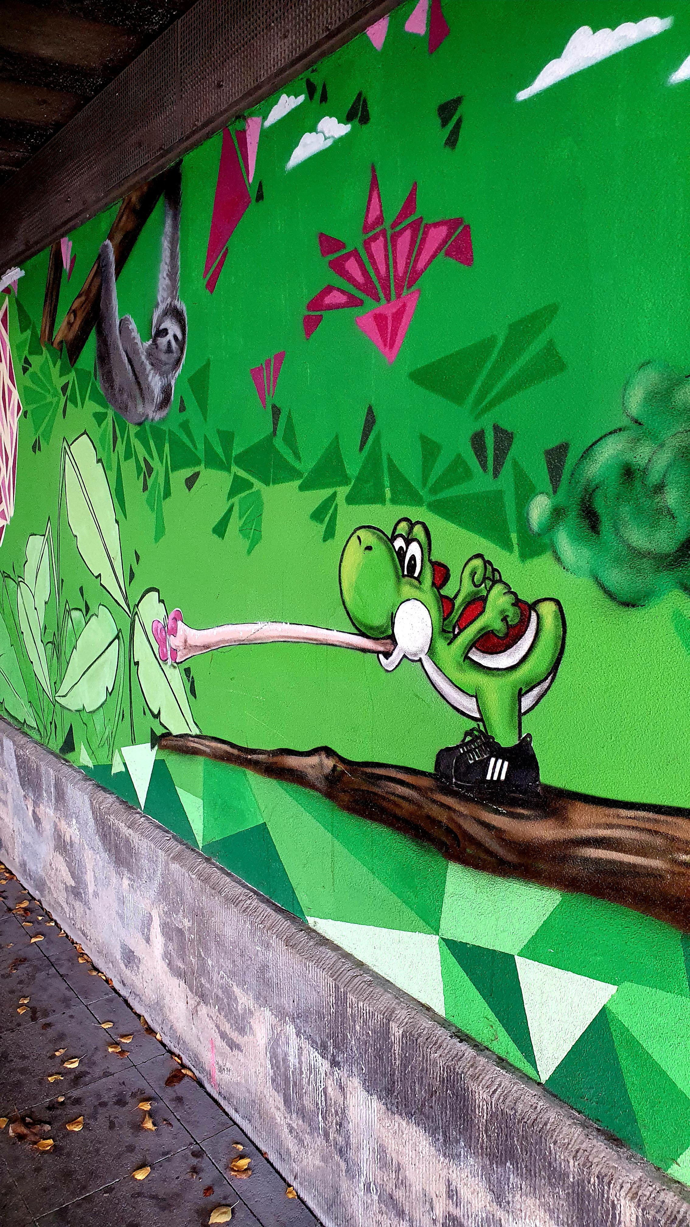 Detail Yoshi Graffiti Nomer 2