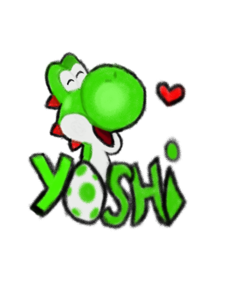 Detail Yoshi Graffiti Nomer 3