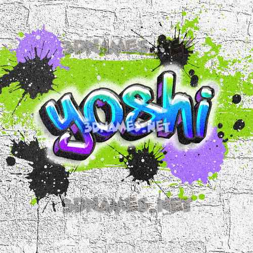Detail Yoshi Graffiti Nomer 25