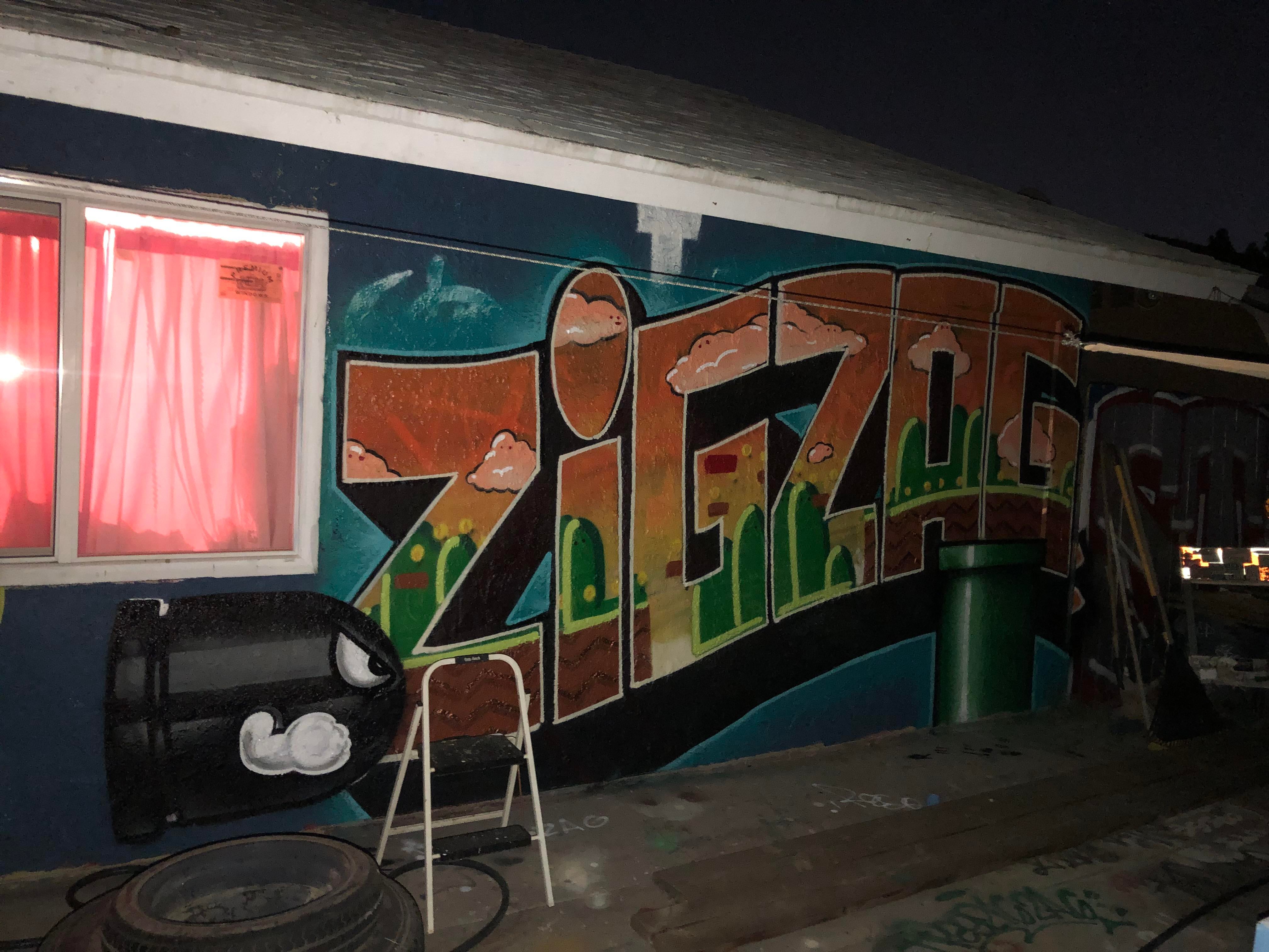 Zigzag Graffiti - KibrisPDR