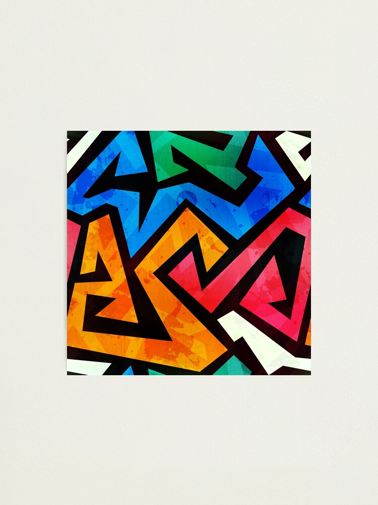 Detail Zigzag Graffiti Nomer 16