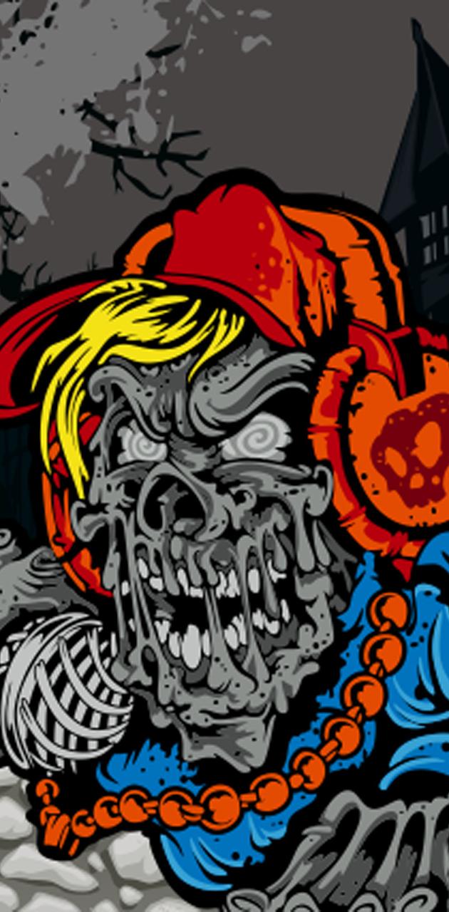 Detail Zombie Graffiti Wallpaper Nomer 19