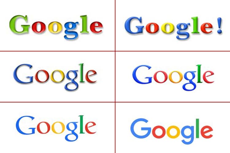 Download Google Logo Evolution Nomer 2