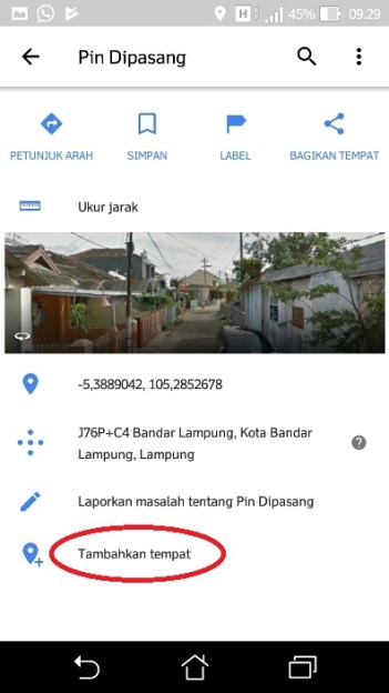 Detail Google Map Yang Bisa Lihat Rumah Nomer 10
