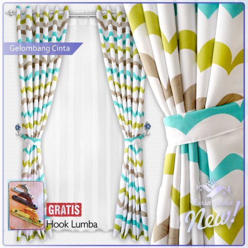 Detail Gorden Jendela 1 Daun Nomer 30