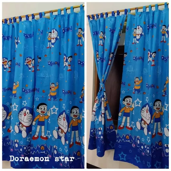 Detail Gorden Jendela Kamar Doraemon Nomer 18