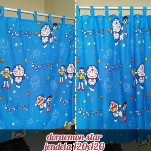 Detail Gorden Jendela Kamar Doraemon Nomer 44