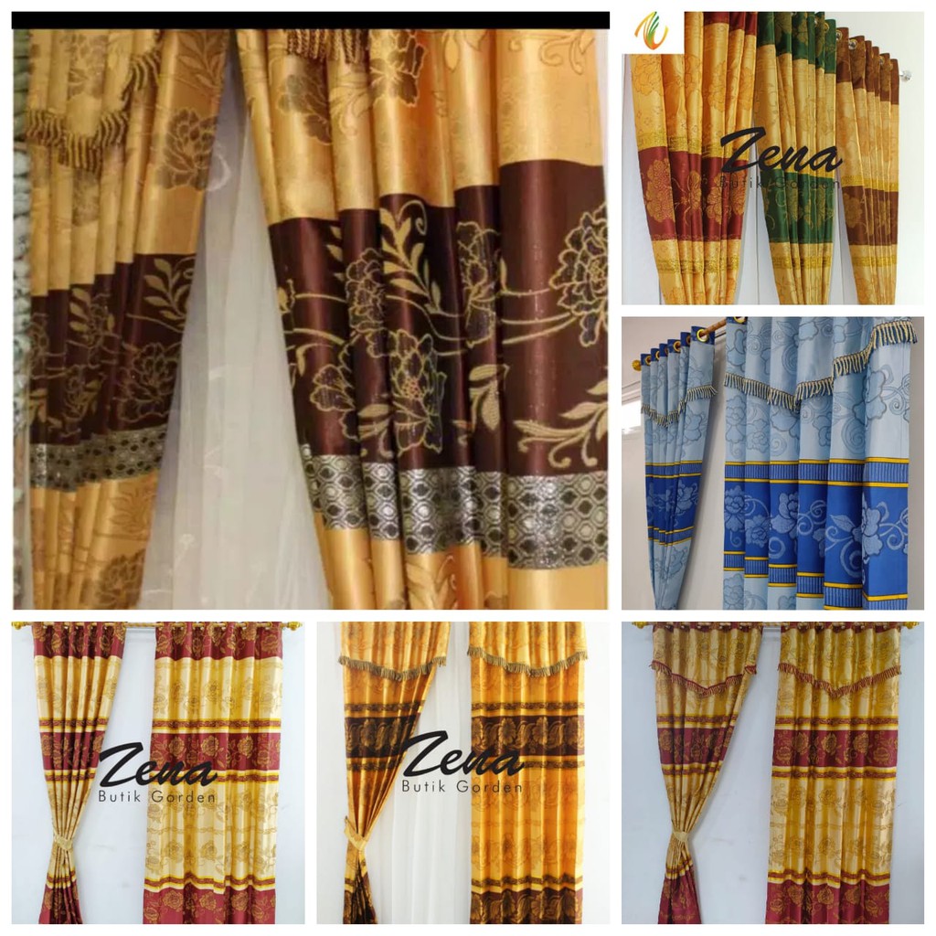 Detail Gorden Jendela Motif Nomer 11