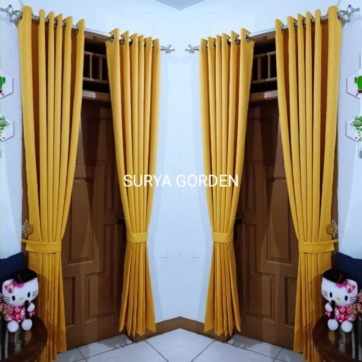 Detail Gorden Jendela Warna Kuning Nomer 14