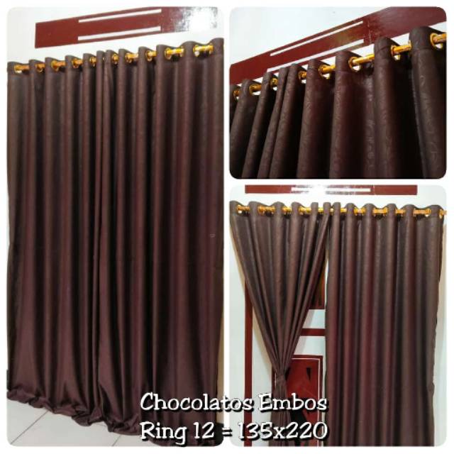 Detail Gorden Polos Warna Coklat Nomer 27