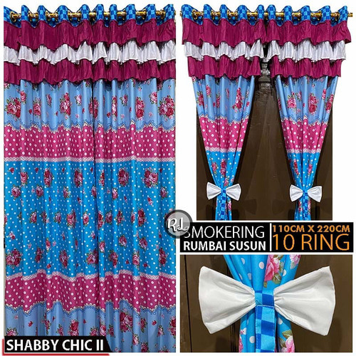 Detail Gorden Shabby Chic Murah Nomer 31