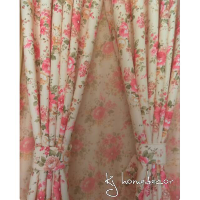 Detail Gorden Shabby Chic Murah Nomer 5