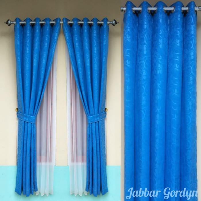 Detail Gorden Warna Biru Nomer 37