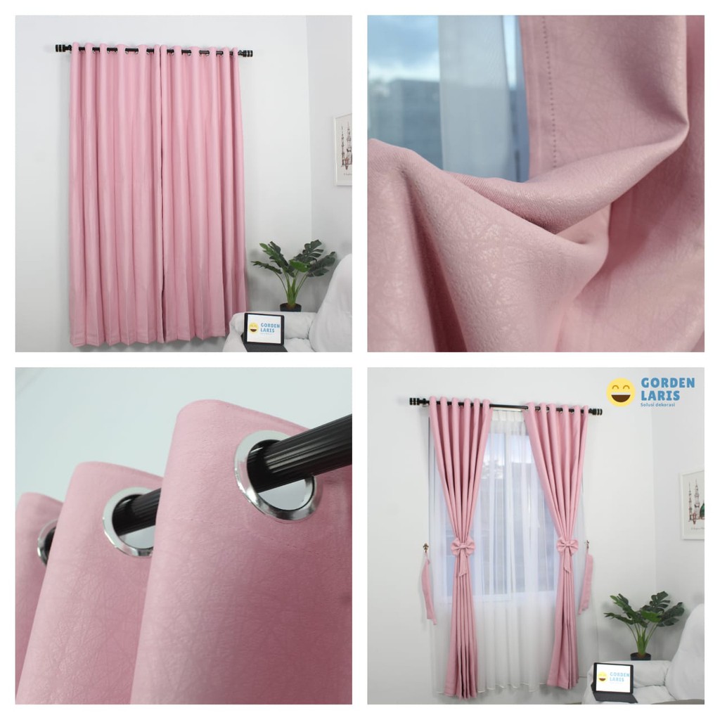 Detail Gorden Warna Pink Nomer 25