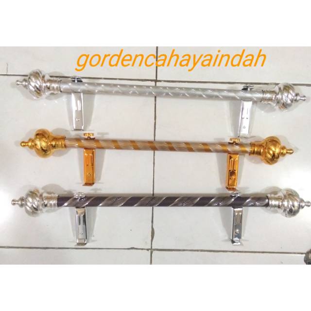 Detail Gorden Warna Silver Nomer 34