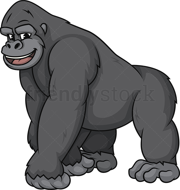 Detail Gorilla Clipart Nomer 3