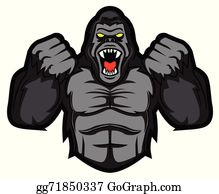 Detail Gorilla Clipart Nomer 40