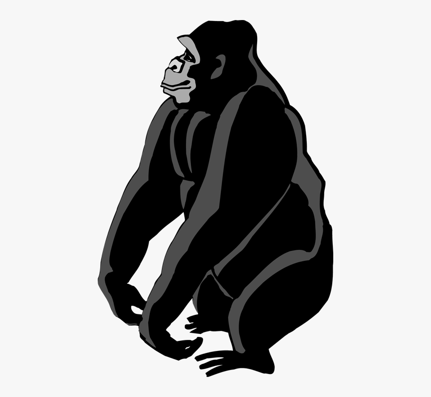 Detail Gorilla Clipart Nomer 46