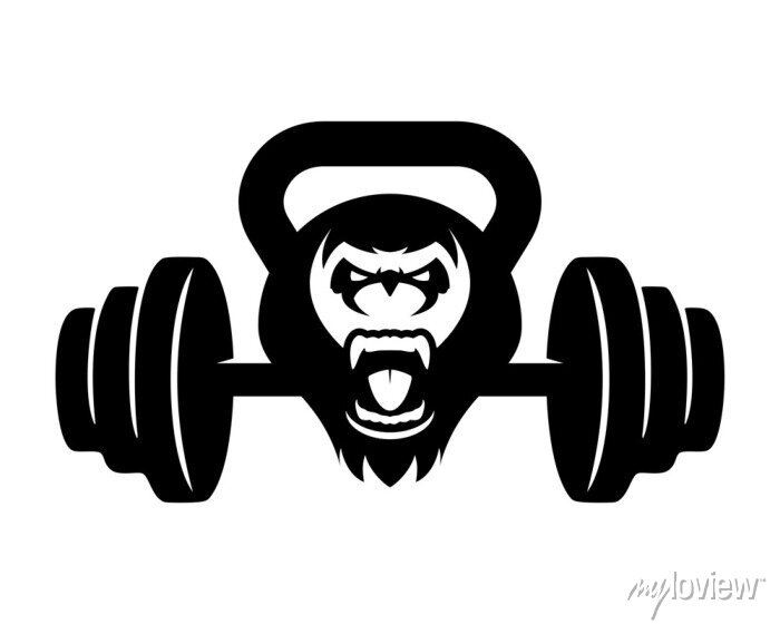 Detail Gorilla Dumbbell Nomer 30