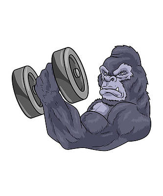 Detail Gorilla Dumbbell Nomer 41