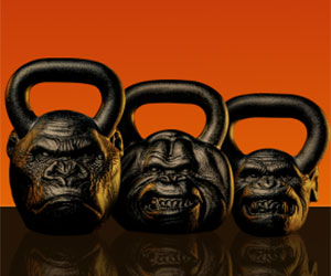 Detail Gorilla Face Kettlebell Nomer 27