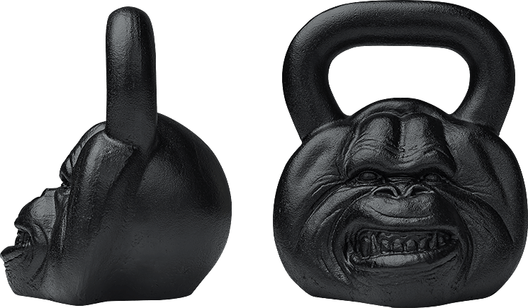 Detail Gorilla Face Kettlebell Nomer 8