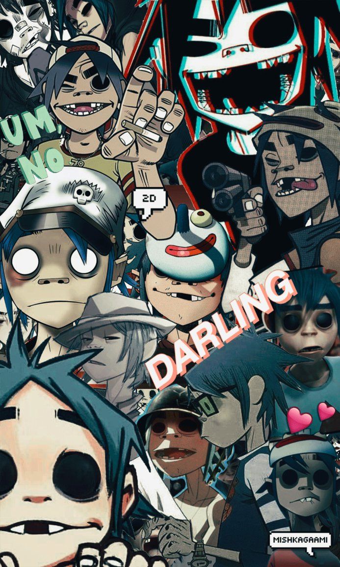 Detail Gorillaz 3d Wallpaper Nomer 5