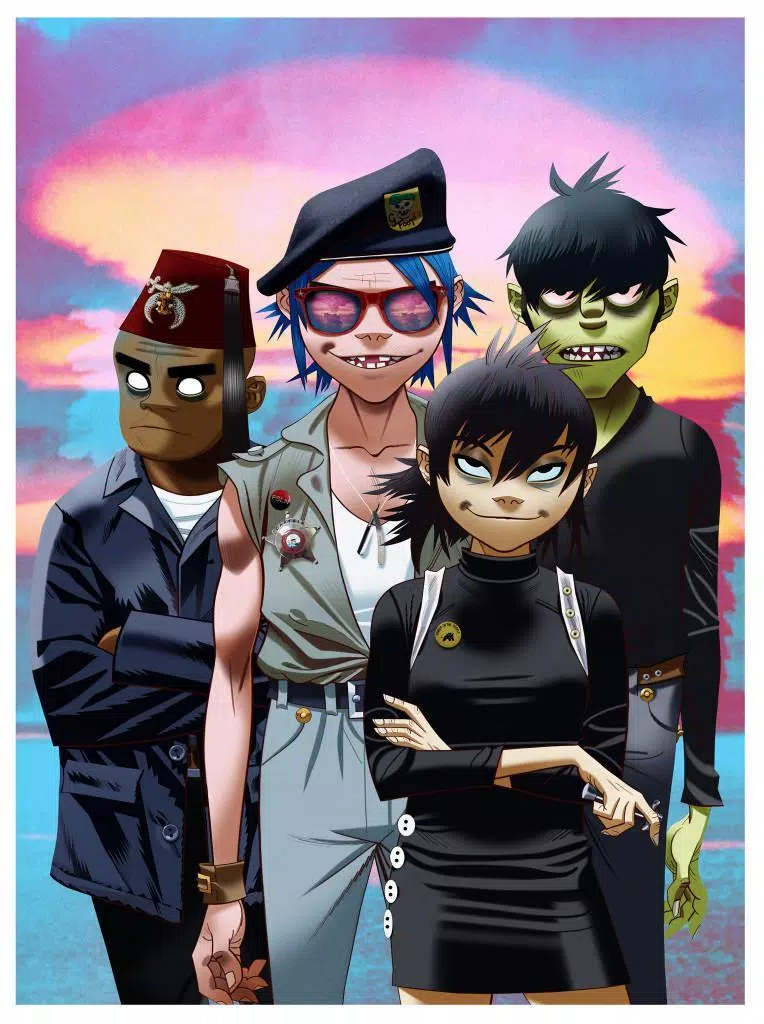 Detail Gorillaz 3d Wallpaper Nomer 51