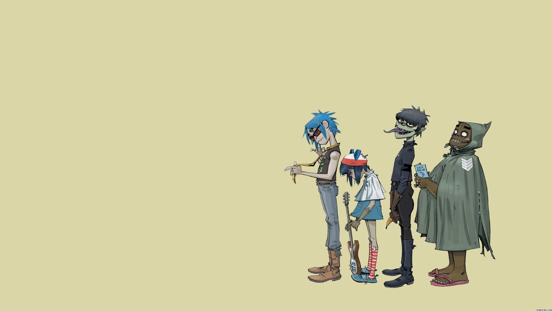 Detail Gorillaz Wallpaper Nomer 28